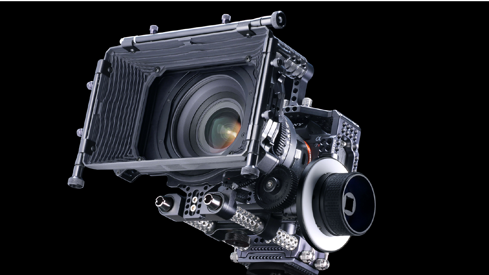 Cinema accessories full rig assembled
