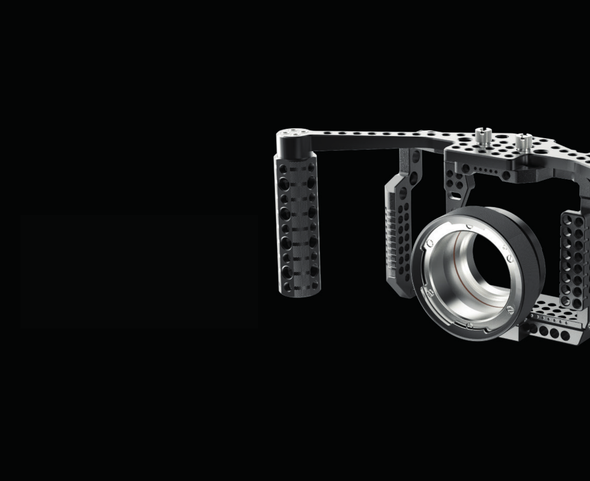 Camera cage alternate configuration